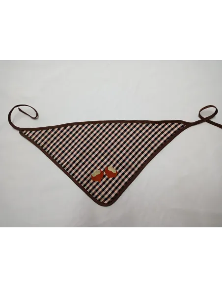 Davantal+Mocador Castanyera Brodat